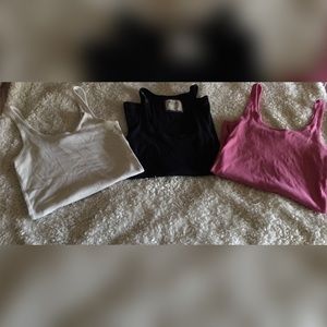 Abercrombie and Fitch Tank Tops Set of 3
